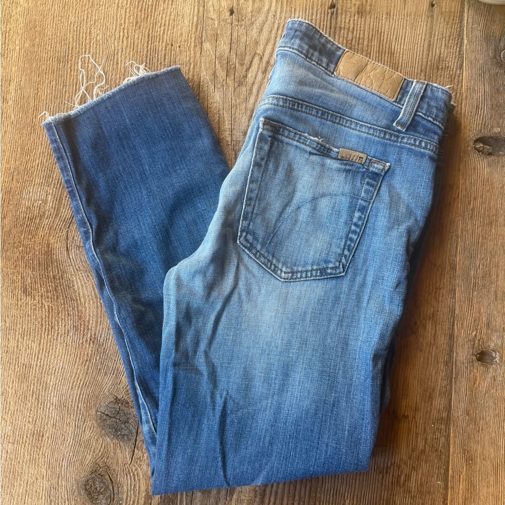 JOES Jeans Easy High Water Light Wash Crop Denim Jeans